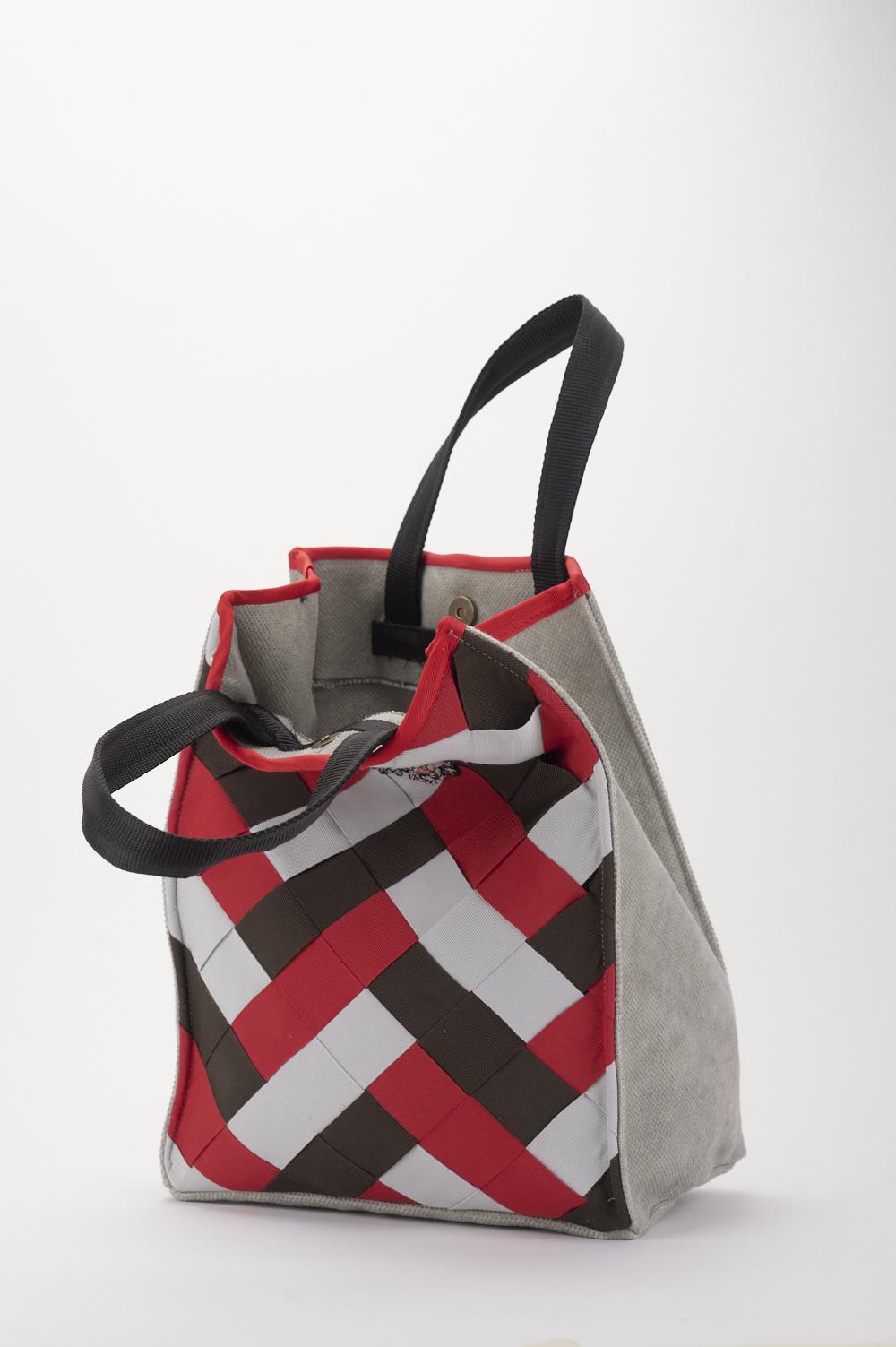 Save The Queen Borsa in canvas di cotone Nuova