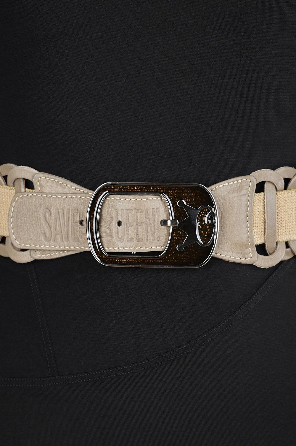 Save The Queen Cintura elastica in pelle Bestseller