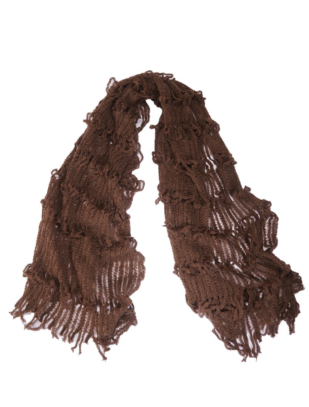 Save The Queen Sciarpa marrone in Mohair Comprane uno, ottenene uno gratis