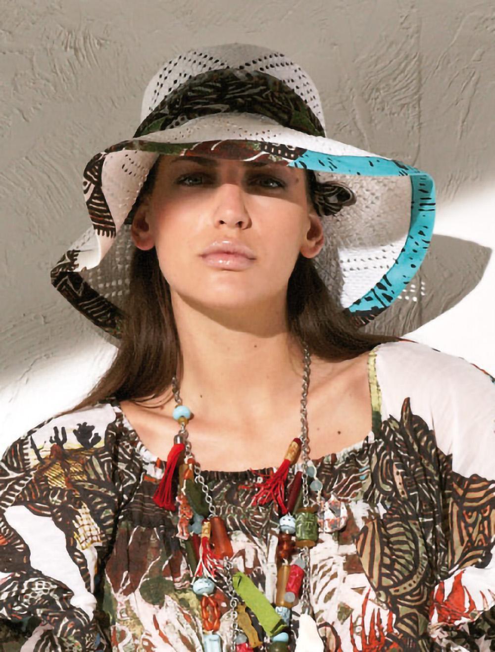 Save The Queen Cappello bianco in carta tessile con decorazione Offerta speciale della fabbrica