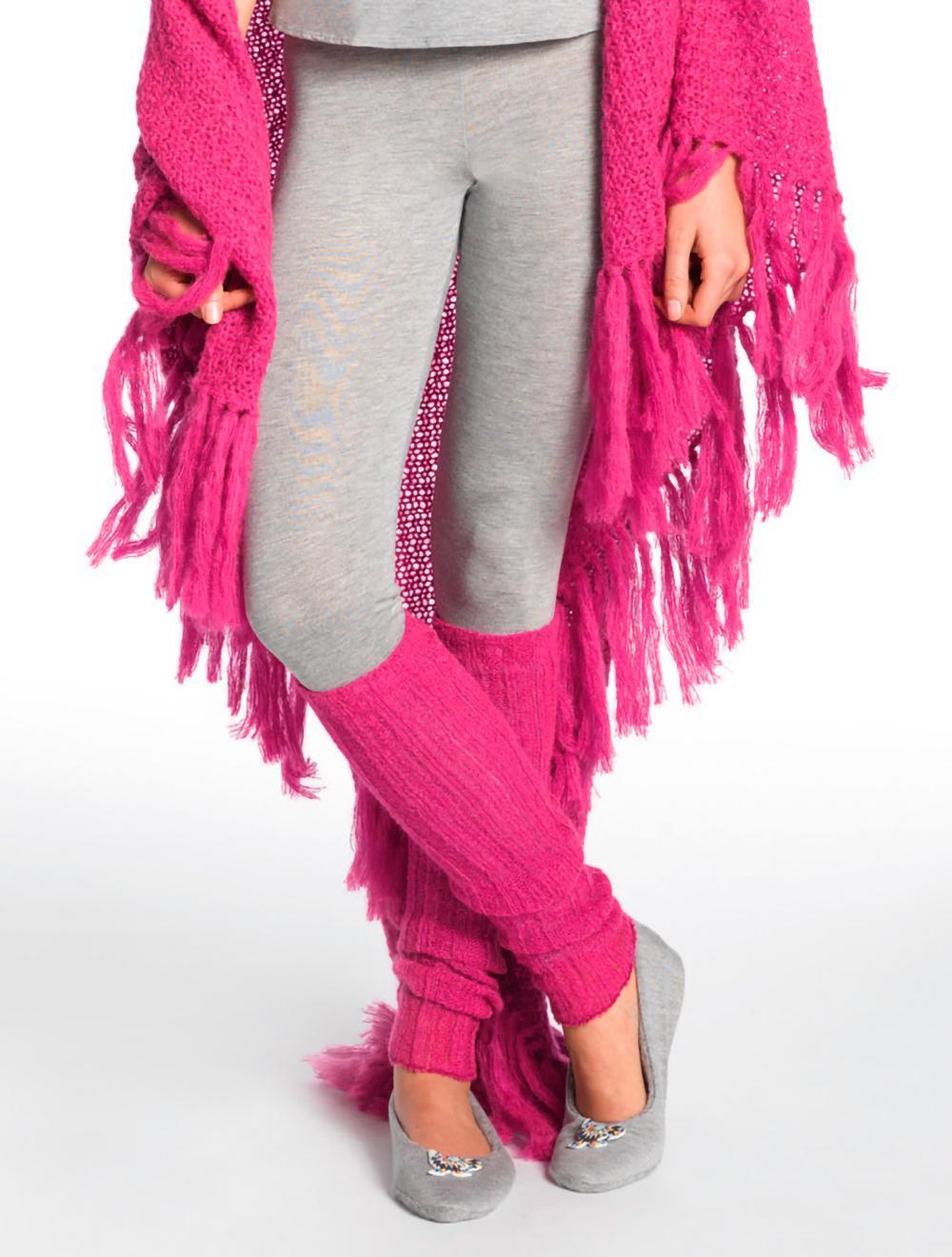 Save The Queen Set t-shirt grigia con leggings Negozio