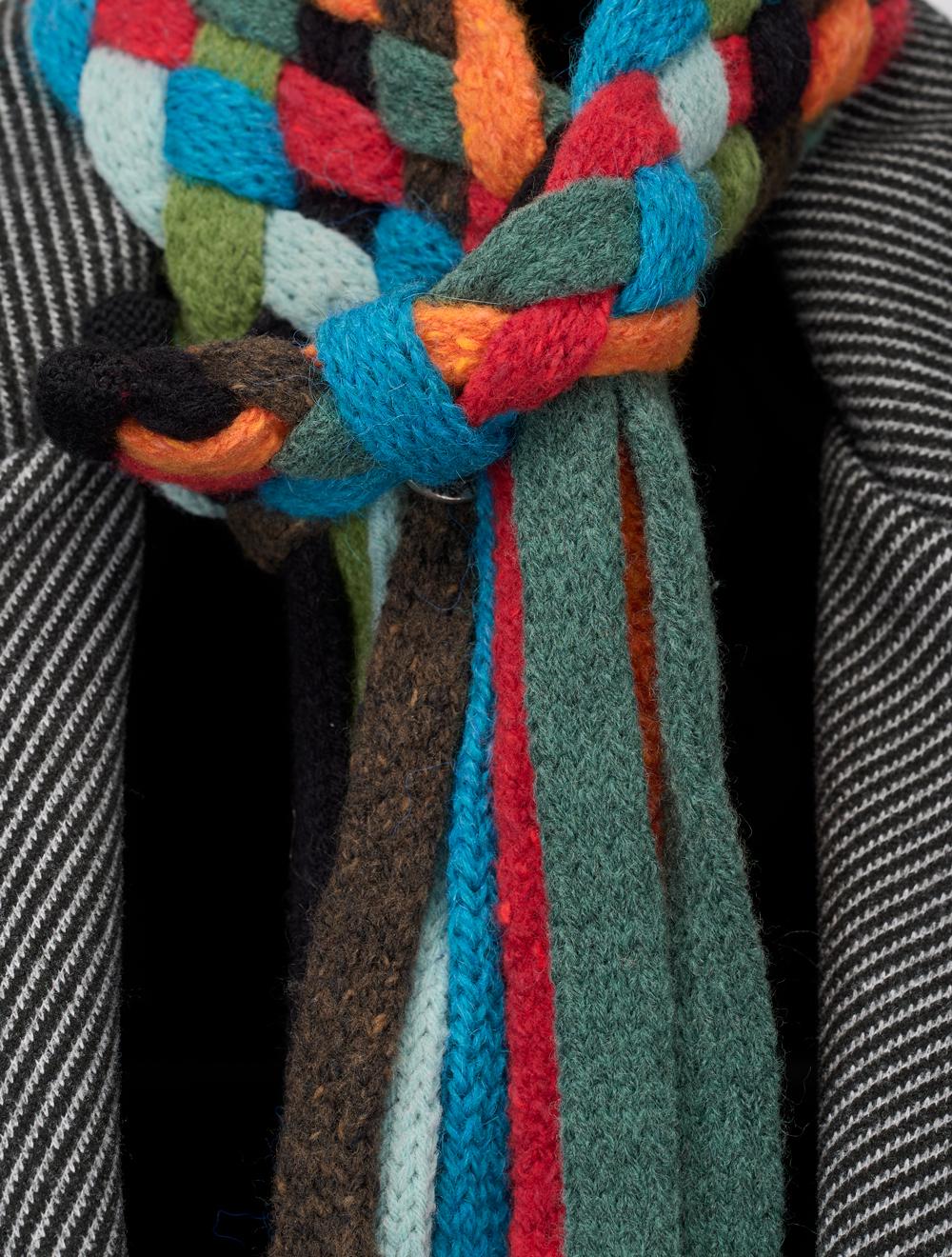 Save The Queen Cappotto corto nero spigato grigio con scaldacollo Enormi risparmi
