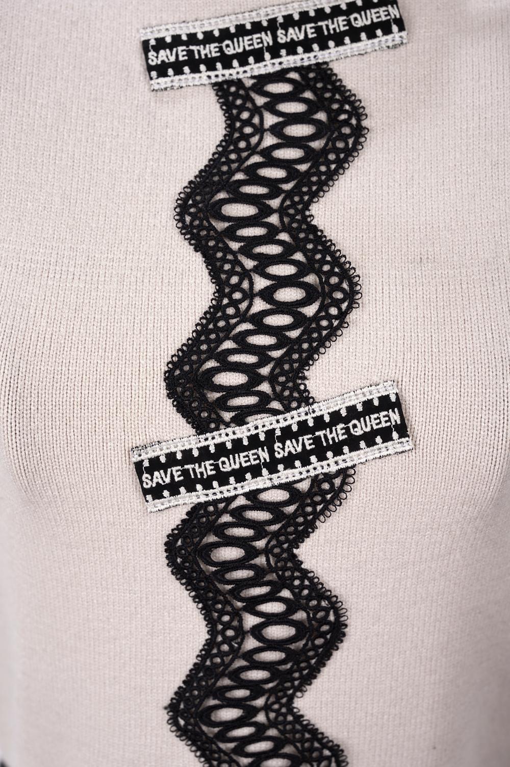 Save The Queen Maglia corta a mezze maniche Sostegno trimestrale