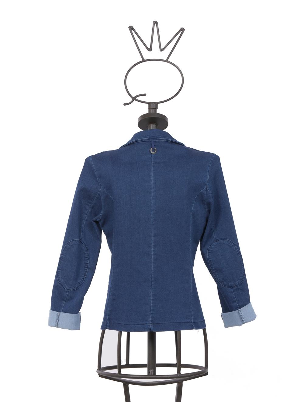 Save The Queen Giacca di jeans con applicazioni 2025