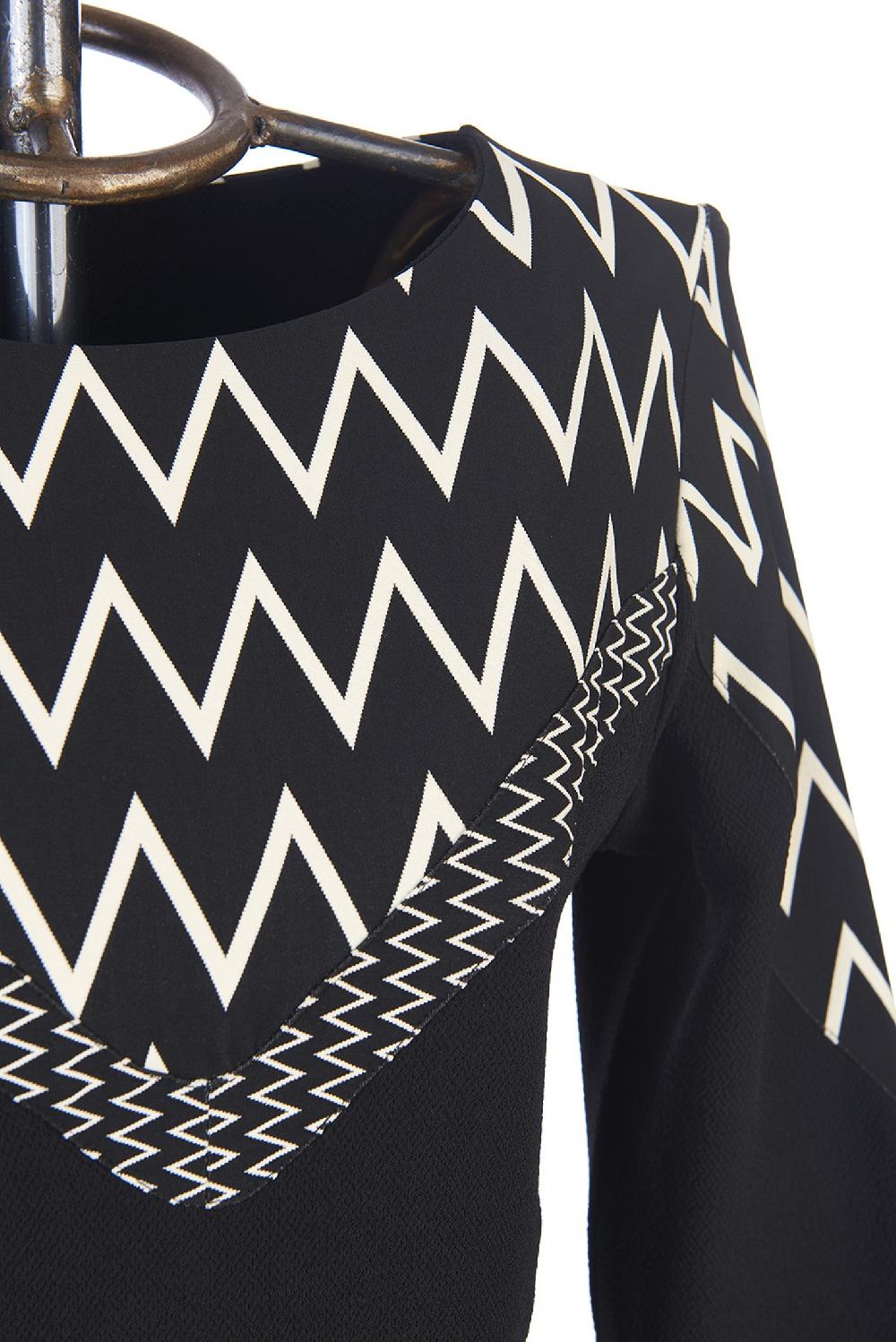 Save The Queen vestito corto in crepe Consegna Veloce