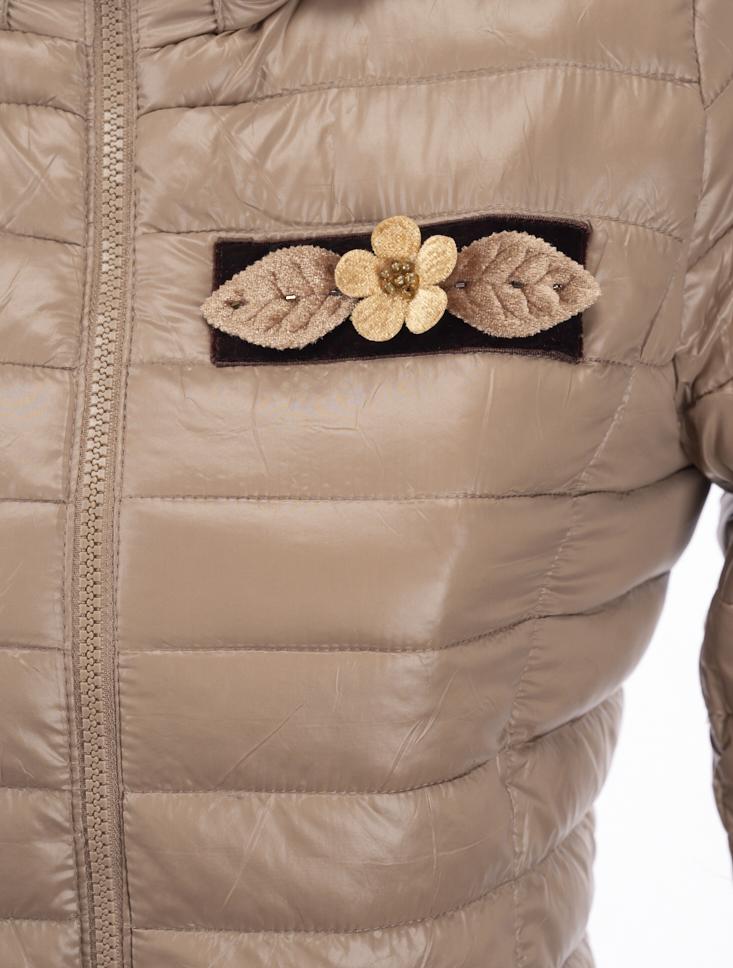 Save The Queen Piumino leggero tortora Promozione Limitata