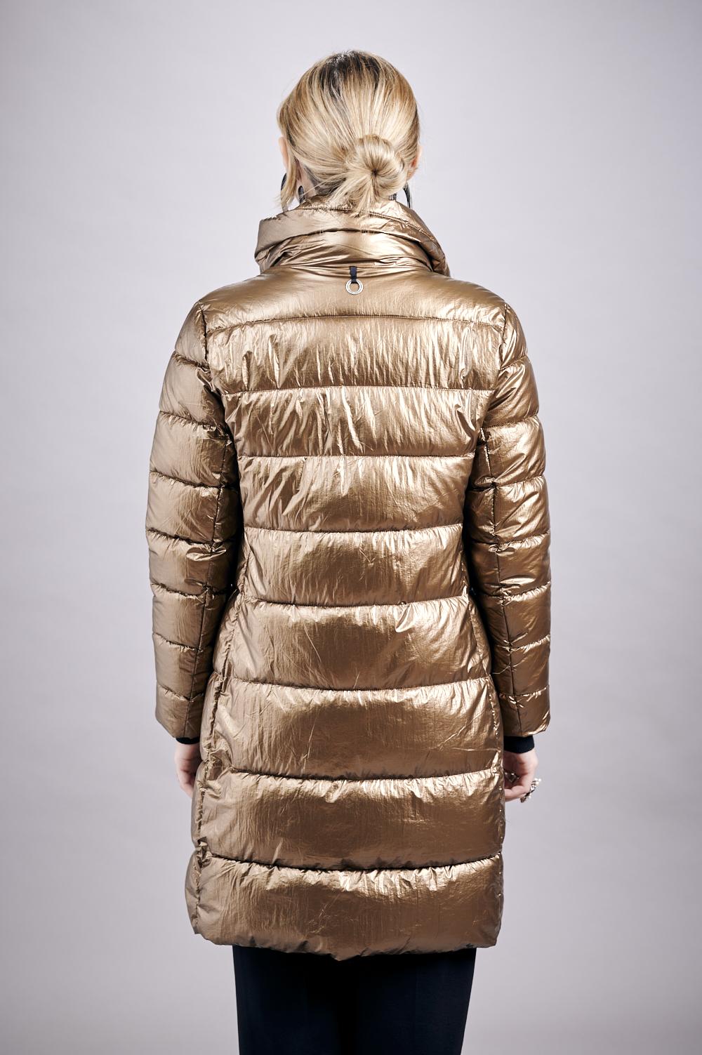 Save The Queen Piumino lungo color rame Shopping Online