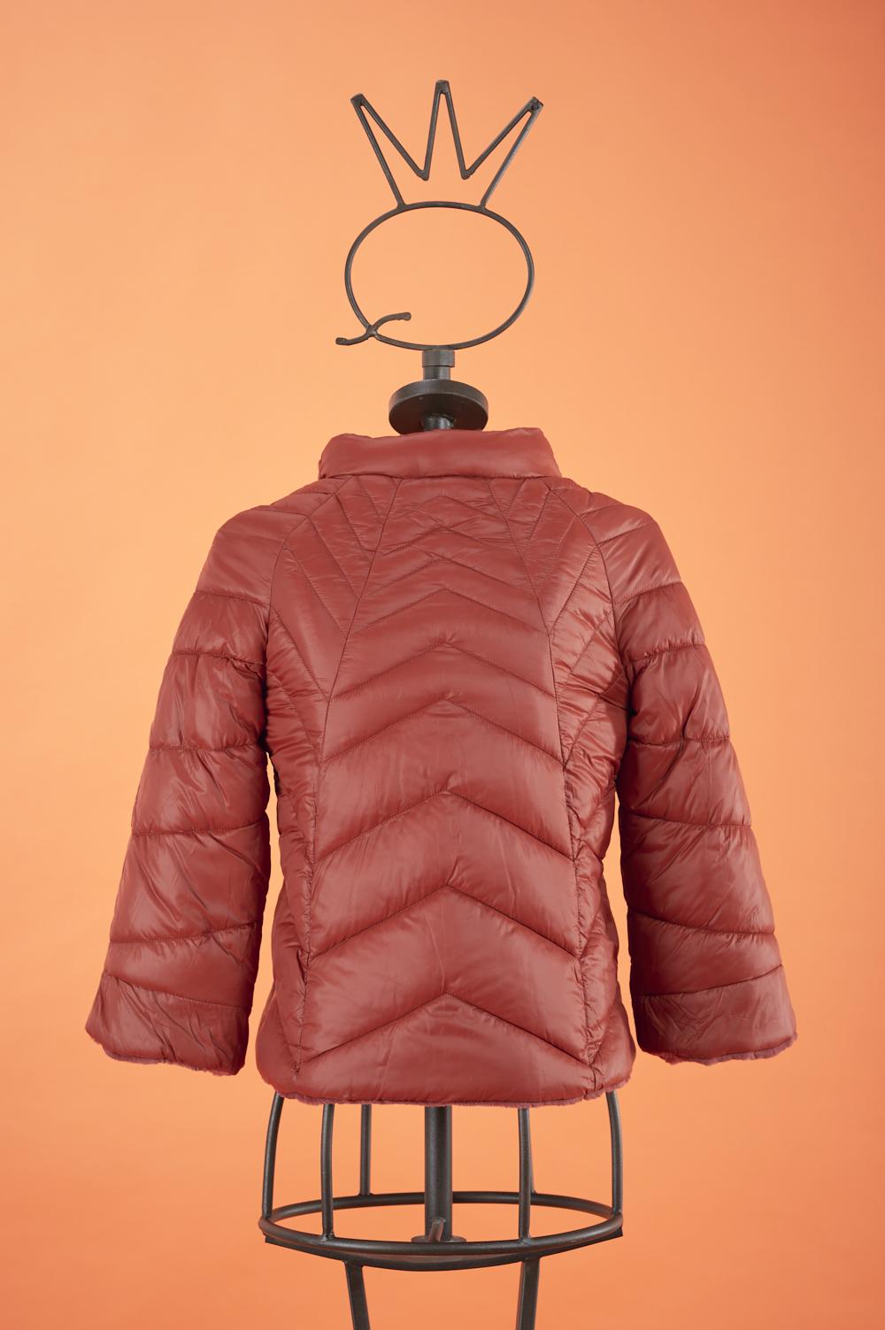 Save The Queen Piumino/ecopelliccia double face Convenienza