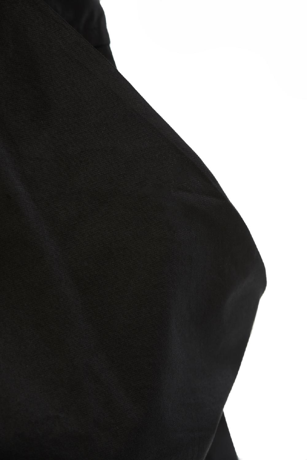 Save The Queen Vestito corto nero con decorazioni in metallo Offerte