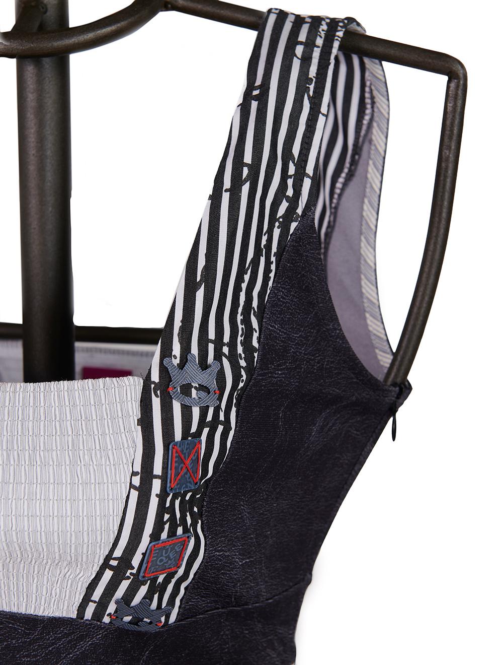 Save The Queen Vestito corto in cotone stampato Vendita Calda
