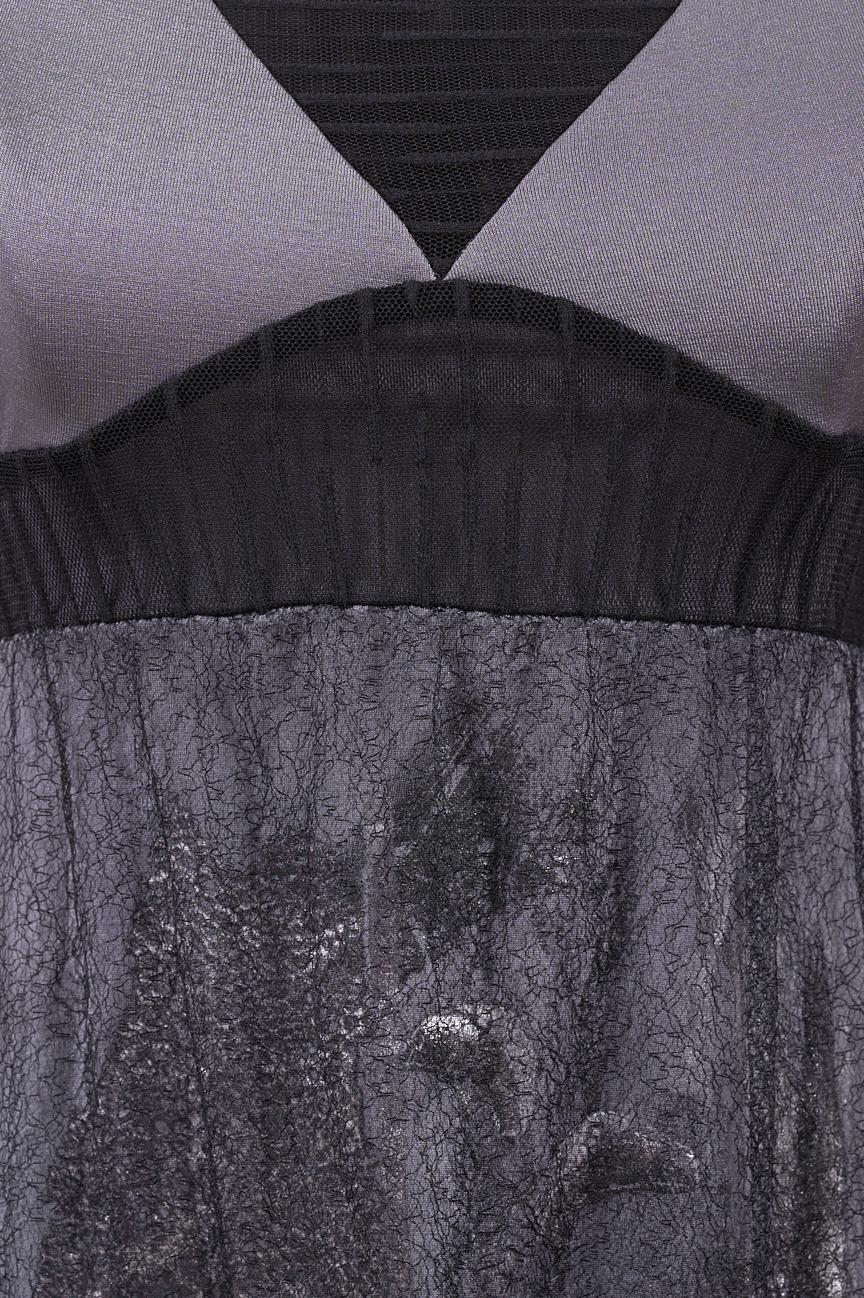 Save The Queen Vestito corto grigio Vendite Flash