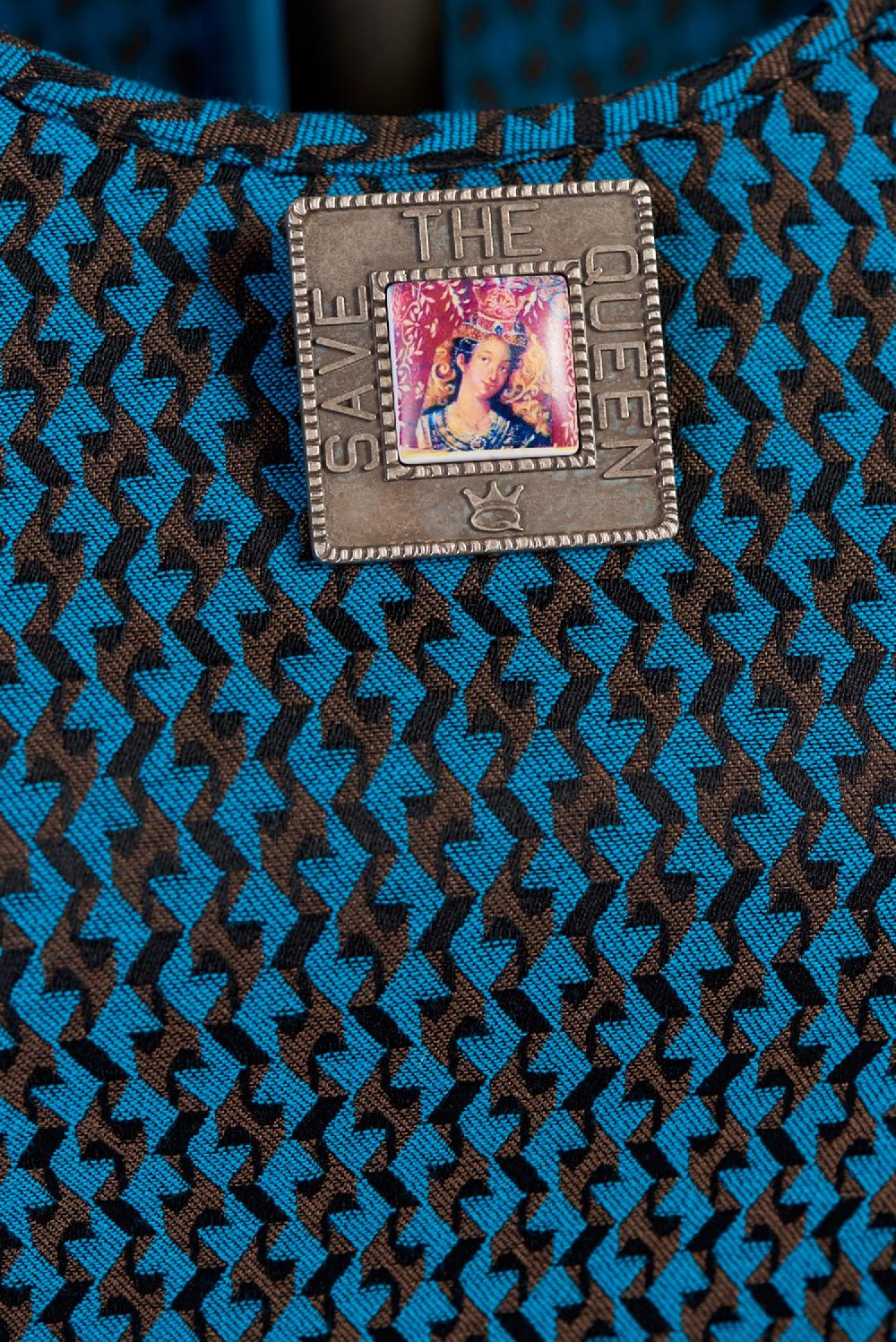 Save The Queen Tubino in tessuto jacquard Negozio online di fabbrica