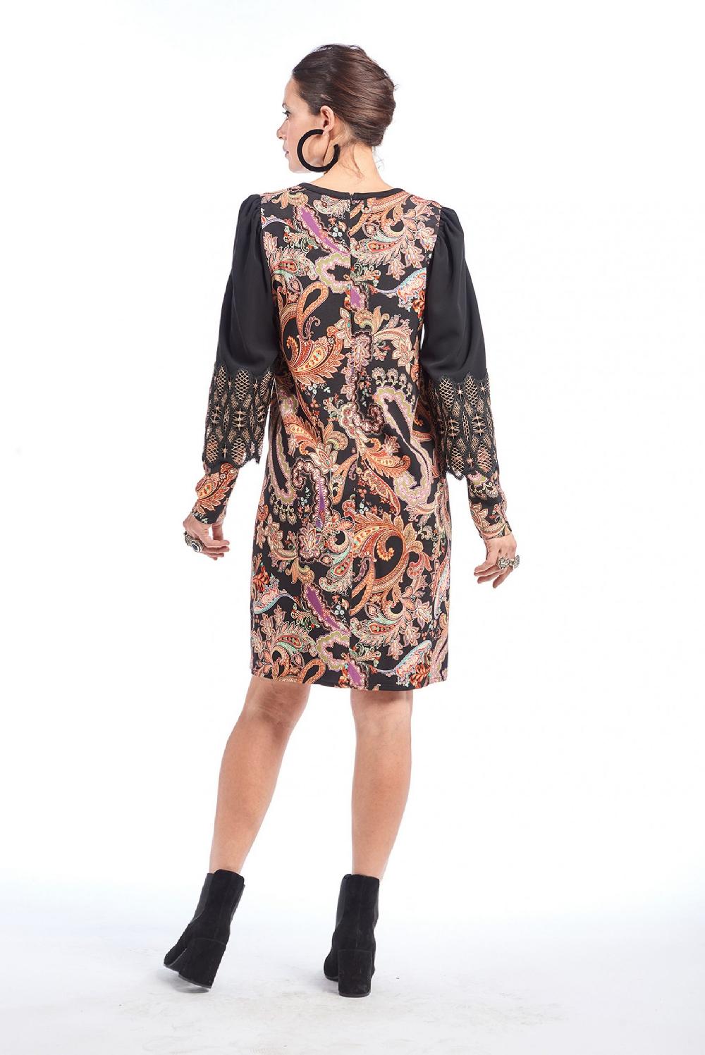 Save The Queen Vestito al ginocchio con stampa e ricami Offerta Giorno del Papà