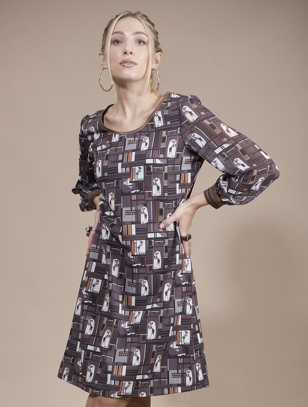 Save The Queen Vestito corto in tessuto elasticizzato