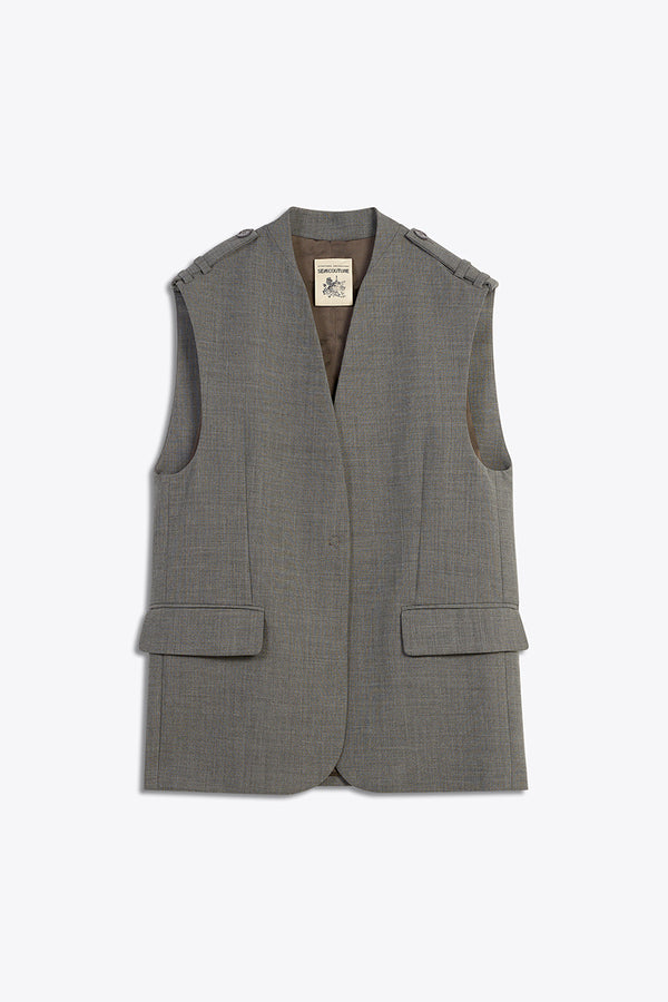 Semicouture Gilet maybelle | semicouture Soddisfazione Garantita
