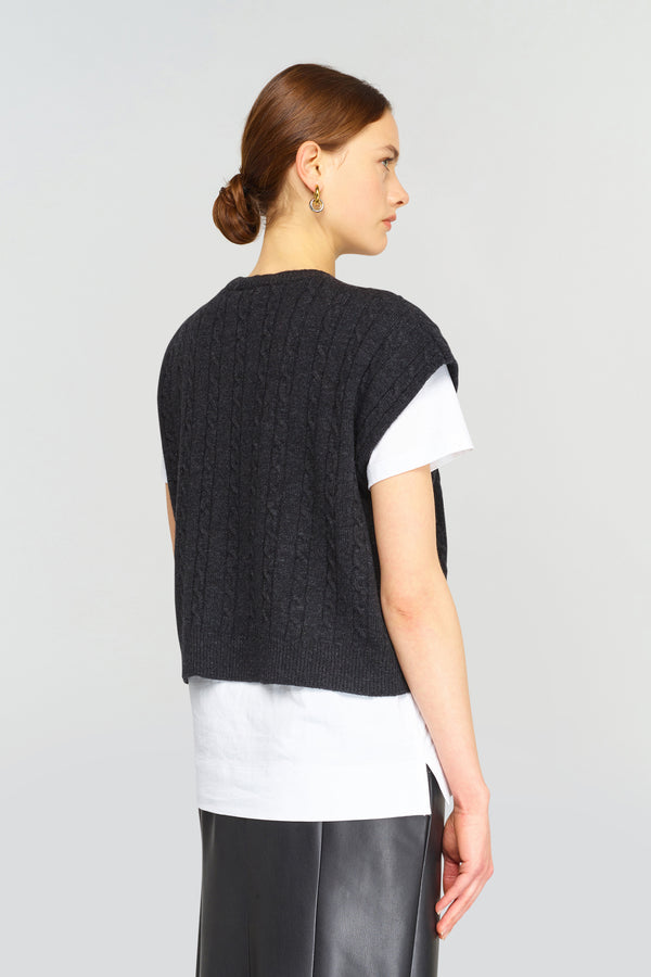 Semicouture Gilet armanda | semicouture Comprare a buon mercato
