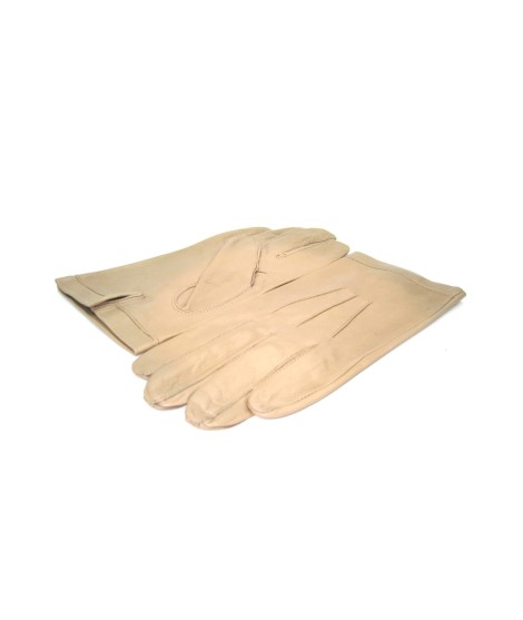 Sermoneta Gloves Guanto in Nappa foderato seta Toupe Ultimi due giorni