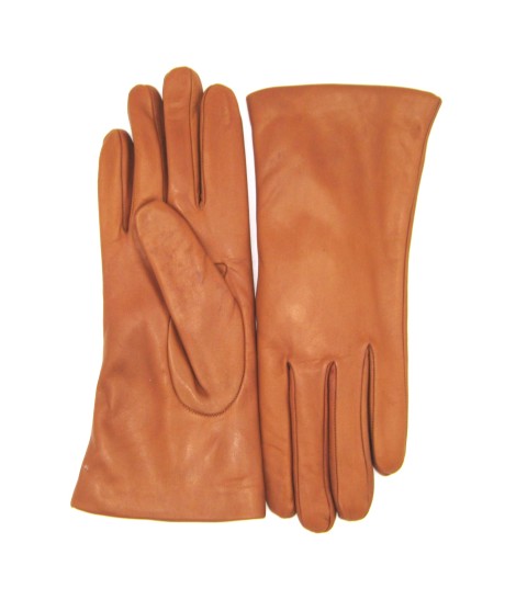 Sermoneta Gloves Guanto Nappa foderato Lapin Tan Moda