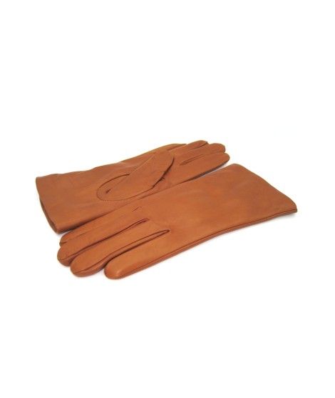 Sermoneta Gloves Guanto Nappa foderato Lapin Tan Moda