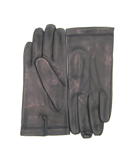 Sermoneta Gloves Guanto in Nappa foderato seta Navy Black Friday