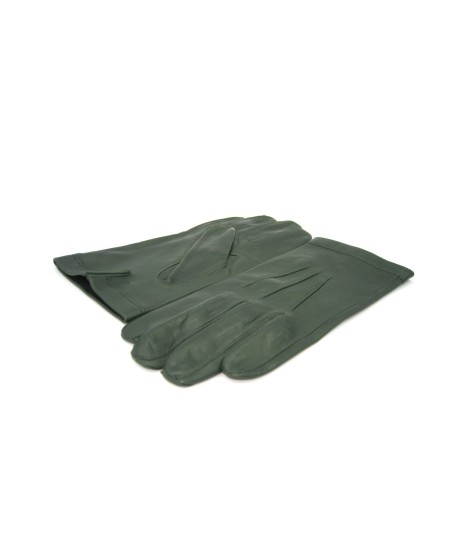 Sermoneta Gloves Guanto in Nappa foderato seta Verde scuro Vendite Flash