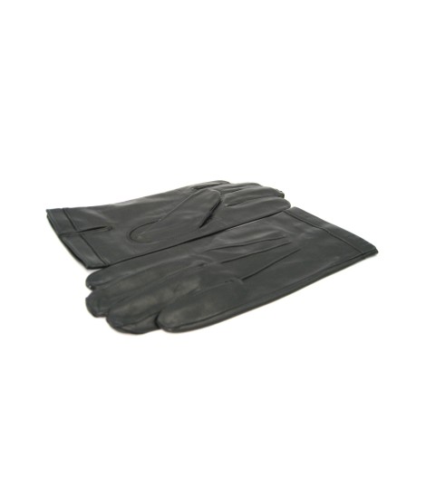 Sermoneta Gloves Guanto in Nappa foderato seta Nero Negozio