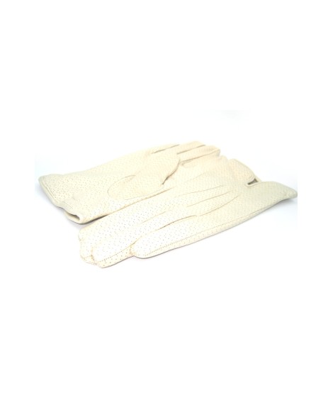 Sermoneta Gloves Guanti in Nappa foderato cashmere Panna Presa