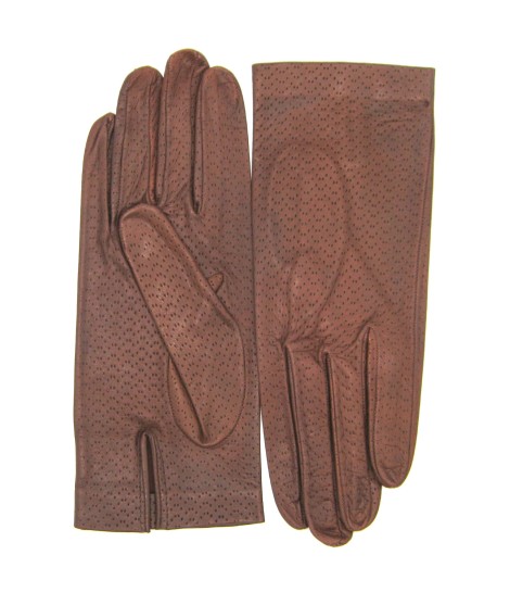 Sermoneta Gloves Guanto in Nappa sfoderato Mink Economico