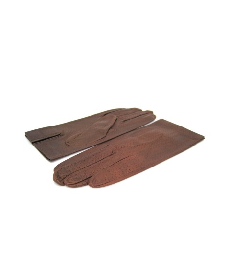 Sermoneta Gloves Guanto in Nappa sfoderato Mink Economico