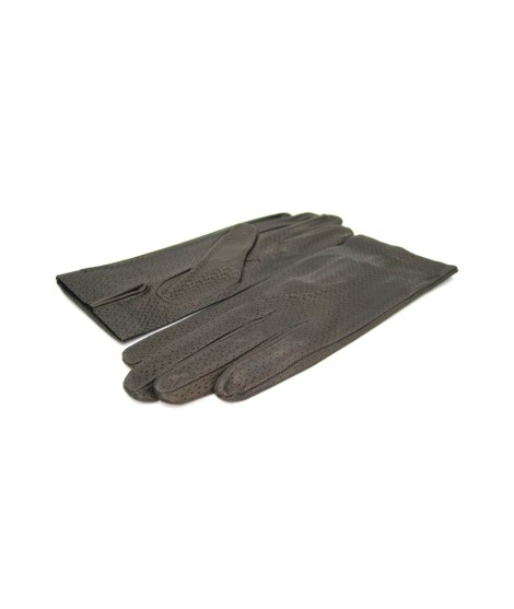 Sermoneta Gloves Guanto in Nappa sfoderato Testa di Moro Saldi