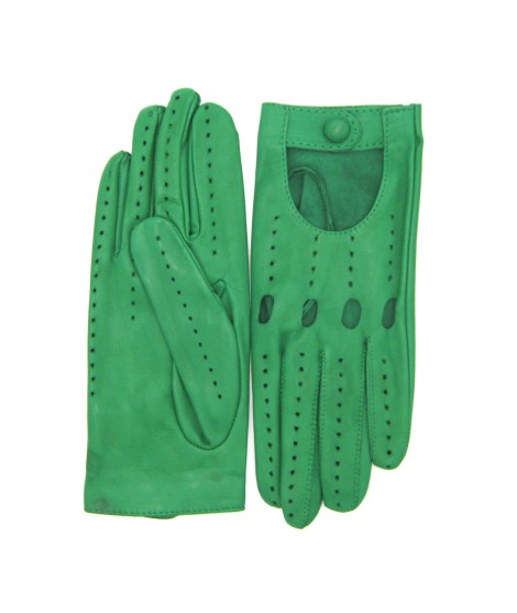 Sermoneta Gloves Guanto Guida sfoderato dita intere Verde smeraldo Offerte