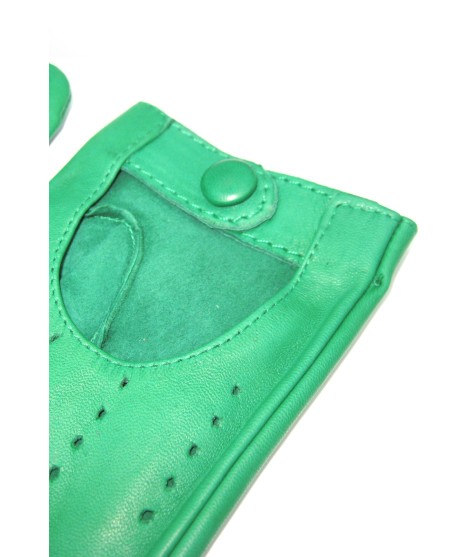 Sermoneta Gloves Guanto Guida sfoderato dita intere Verde smeraldo Offerte