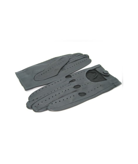 Sermoneta Gloves Guanto Guida in Nappa sfoderato dita intere Grigio scuro Hotsell