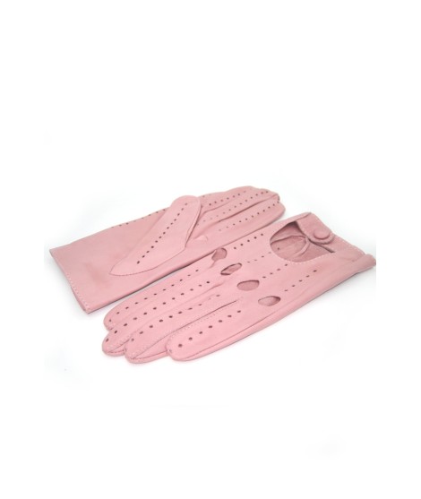 Sermoneta Gloves Guanto Guida in Nappa sfoderato dita intere Nude Vendita Economica