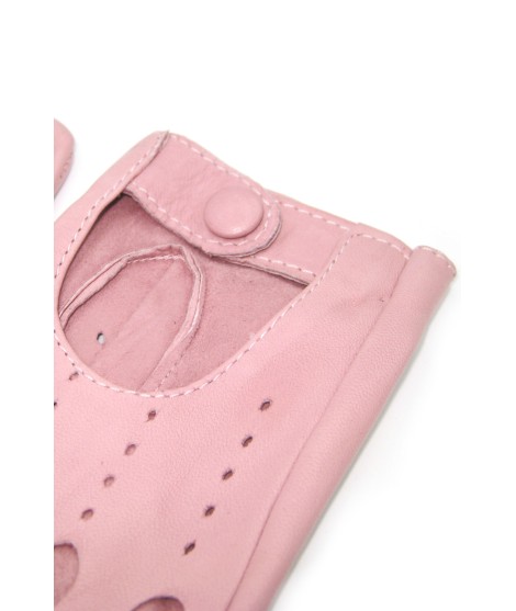 Sermoneta Gloves Guanto Guida in Nappa sfoderato dita intere Nude Vendita Economica