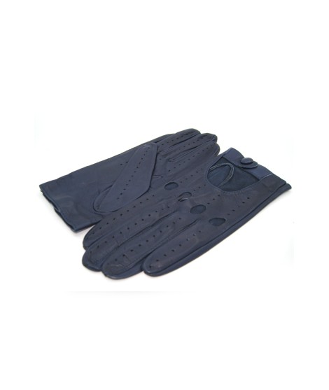 Sermoneta Gloves Guanto Guida in Nappa sfoderato dita intere Navy I Più Venduti