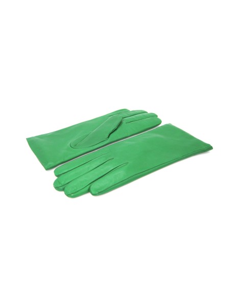 Sermoneta Gloves Guanto Nappa foderato cashmere Verde smeraldo In Linea
