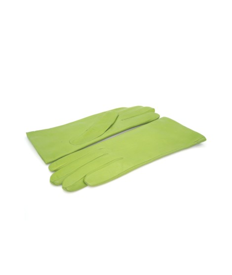 Sermoneta Gloves Guanto Nappa foderato cashmere Verde Pistacchio Promozione