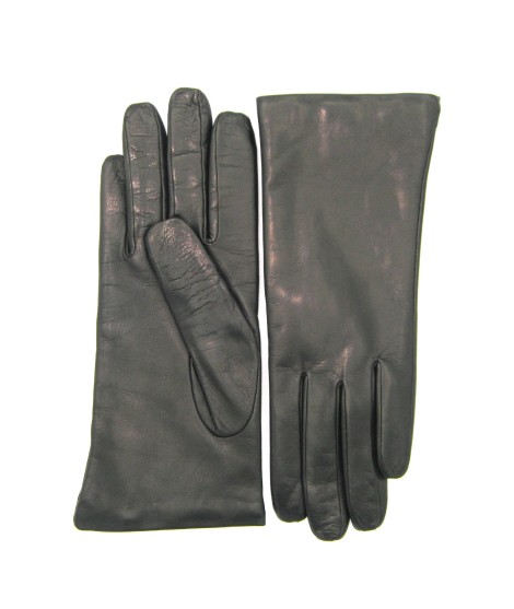 Sermoneta Gloves Guanto Nappa foderato cashmere Nero Prezzo Ridotto