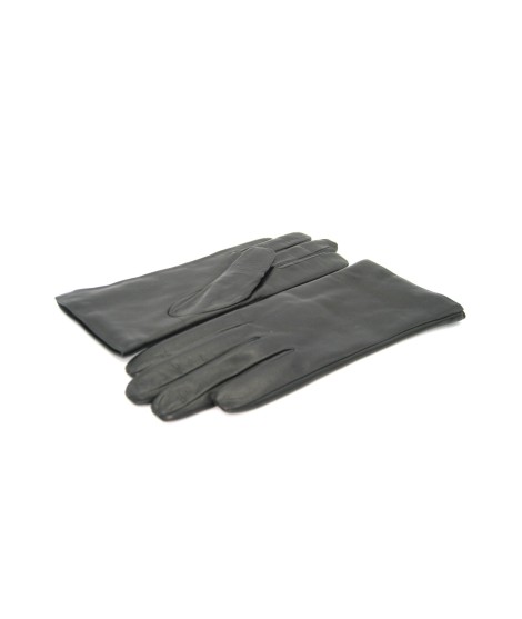 Sermoneta Gloves Guanto Nappa foderato cashmere Nero Prezzo Ridotto