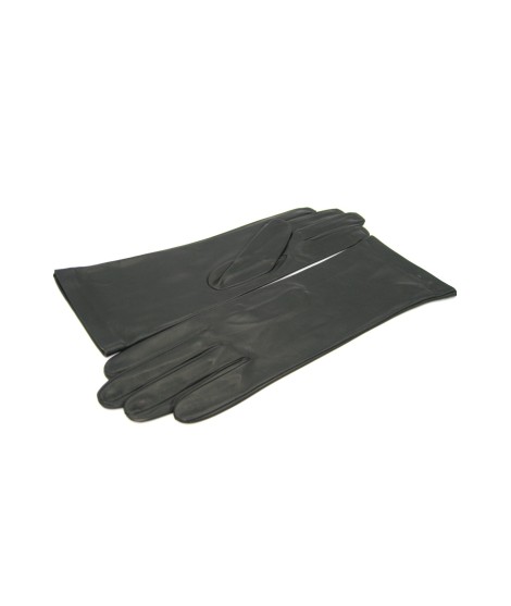 Sermoneta Gloves Guanto Nappa 4bt foderato seta Nero Novità