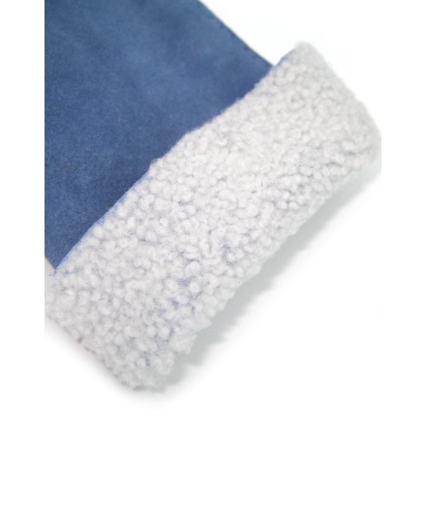 Sermoneta Gloves Guanto Montone cucito a mano Denim Offerte