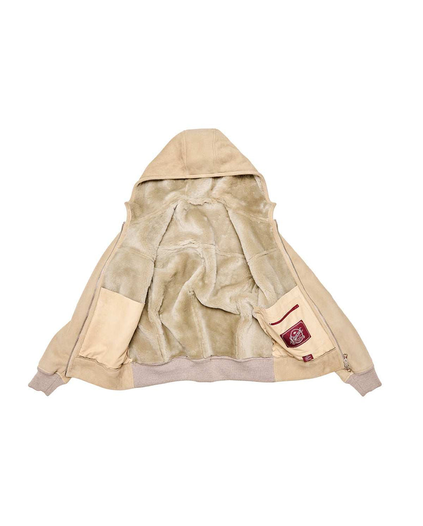 Stewart EINAR-SHEARLING SUEDE IRONED LAMB Offerte