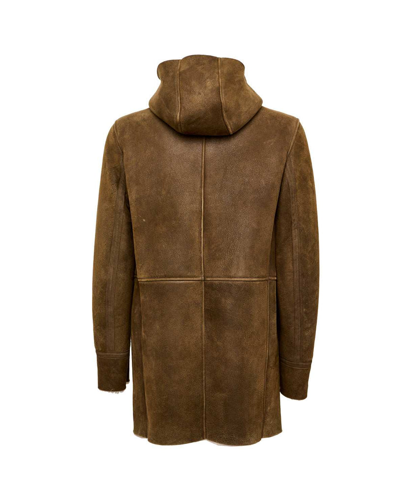 Stewart ARIC-SLIM SHEARLING SUEDE IRONED LAMB Hotsell