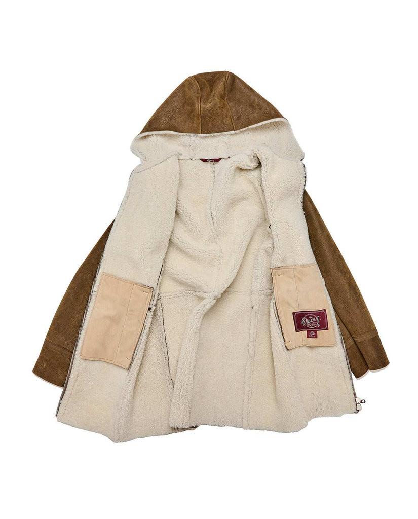 Stewart ARIC-SLIM SHEARLING SUEDE IRONED LAMB Hotsell