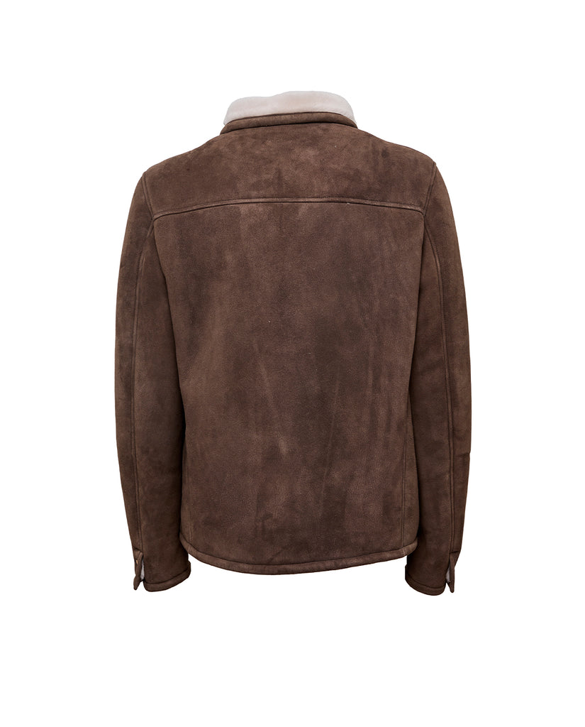 Stewart KIRA-SHEARLING SUEDE IRONED LAMB Enormi risparmi