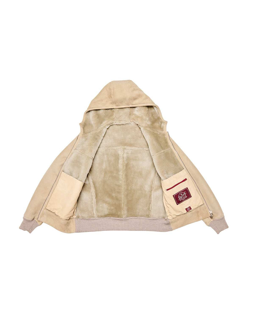 Stewart EINAR-SHEARLING SUEDE IRONED LAMB Ritorno libero