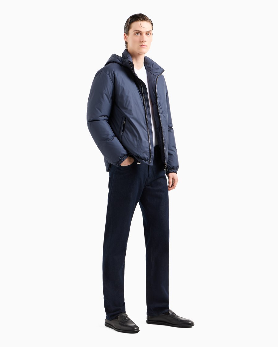 The world of armani PANTALONE 5 TASCHE REGULAR FIT IN COTONE STRETCH Offerta