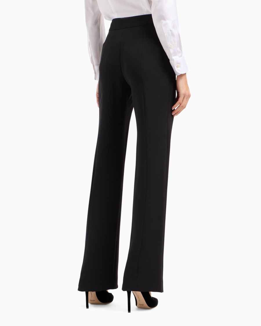 The world of armani PANTALONI AMPI IN SETA Grande vendita