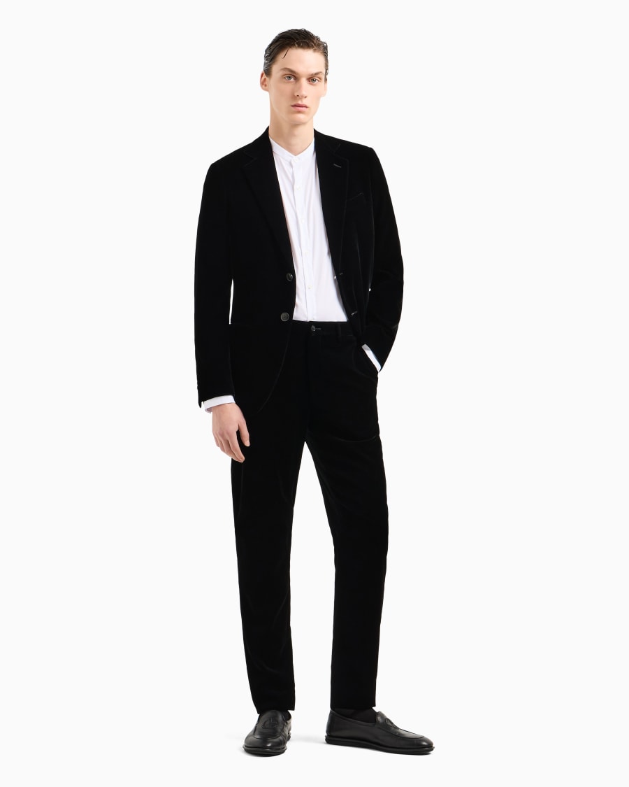 The world of armani CAMICIA ICON IN COTONE UNITO STRETCH Economico